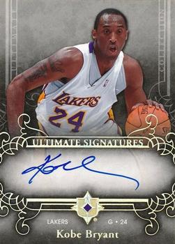 2006-07 Upper Deck Ultimate Collection - Signatures #US-KB Kobe Bryant Front