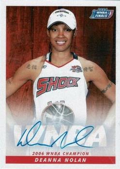 2007 Rittenhouse WNBA - Autographs #NNO Deanna Nolan Front