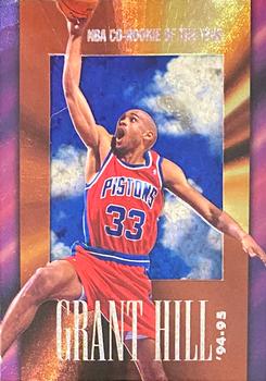 1995-96 Hoops - Grant Hill NBA Co-Rookie of the Year Tribute #NNO Grant Hill Front