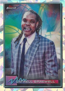 2021 Topps Finest - Atomic #7 Latrell Sprewell Front