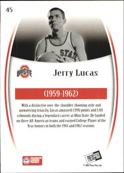 2007-08 Press Pass Legends - Bronze #45 Jerry Lucas Back
