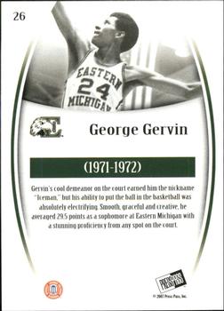 2007-08 Press Pass Legends - Emerald #26 George Gervin Back