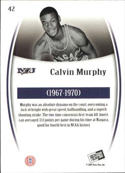 2007-08 Press Pass Legends - Emerald #42 Calvin Murphy Back