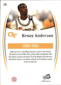 2007-08 Press Pass Legends - Gold #28 Kenny Anderson Back