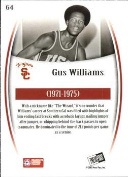 2007-08 Press Pass Legends - Gold #64 Gus Williams Back