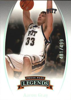 2007-08 Press Pass Legends - Silver #8 Aaron Gray Front