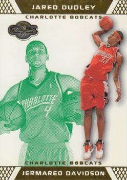 2007-08 Topps Co-Signers - Gold Green #92 Jermareo Davidson / Jared Dudley Front