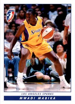 2005 Rittenhouse WNBA #57 Mwadi Mabika Front