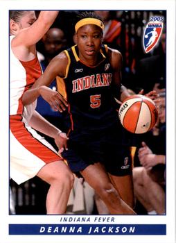 2005 Rittenhouse WNBA #61 Deanna Jackson Front