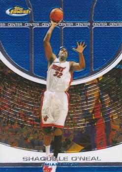 2005-06 Finest #1 Shaquille O'Neal Front