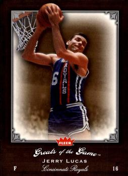 2005-06 Fleer Greats of the Game #30 Jerry Lucas Front