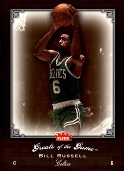 2005-06 Fleer Greats of the Game #31 Bill Russell Front