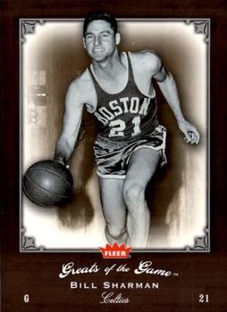 2005-06 Fleer Greats of the Game #38 Bill Sharman Front