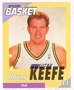 1995 French Sports Action Basket - Face 2 Face Utah Jazz #NNO Adam Keefe Front