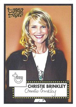 2005-06 Topps 1952 Style #161 Christie Brinkley Front
