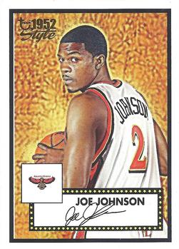 2005-06 Topps 1952 Style #2 Joe Johnson Front