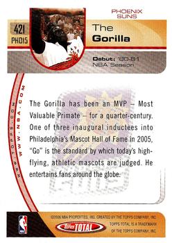 2005-06 Topps Total #421 The Gorilla Back