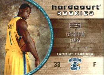 2005-06 Upper Deck Hardcourt #97 Brandon Bass Front