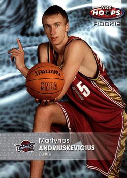 2005-06 Hoops #148 Martynas Andriuskevicius Front