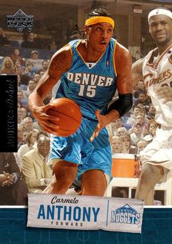 2005-06 Upper Deck Rookie Debut #21 Carmelo Anthony Front