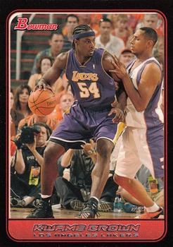 2006-07 Bowman #88 Kwame Brown Front