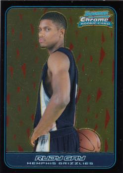 2006-07 Bowman Chrome #122 Rudy Gay Front