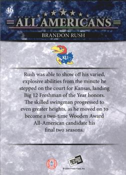 2008 Press Pass - Reflectors Holofoil #46 Brandon Rush Back