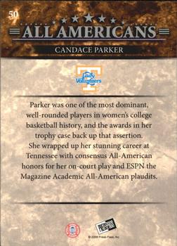 2008 Press Pass - Reflectors Proofs #50 Candace Parker Back