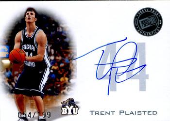 2008 Press Pass - Signings Silver #PPS-TP Trent Plaisted Front