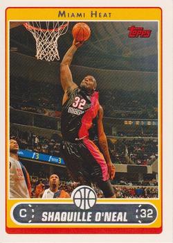 2006-07 Topps #32 Shaquille O'Neal Front