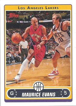 2006-07 Topps #60 Maurice Evans Front