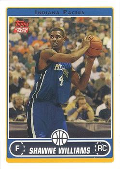 2006-07 Topps #222 Shawne Williams Front