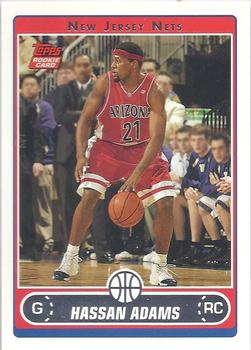 2006-07 Topps #235 Hassan Adams Front