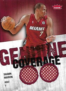 2008-09 Fleer - Genuine Coverage #GC-SM Shawn Marion Front