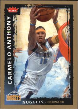 2008-09 Fleer - Glossy #150 Carmelo Anthony Front