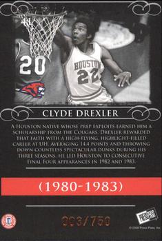 2008-09 Press Pass Legends - Bronze #41 Clyde Drexler Back