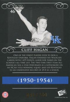 2008-09 Press Pass Legends - Bronze #46 Cliff Hagan Back