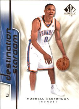 2008-09 SP Authentic - Destination Stardom #DS-4 Russell Westbrook Front