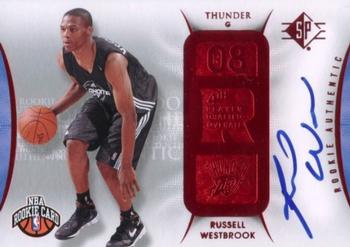 2008-09 SP Authentic - Retail #139 Russell Westbrook Front