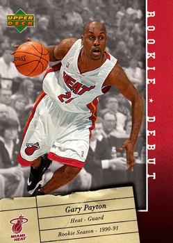 2006-07 Upper Deck Rookie Debut #47 Gary Payton Front