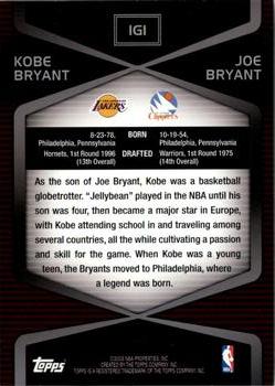 2008-09 Topps - In the Genes #IG1 Kobe Bryant / Joe Bryant Back