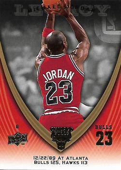 2008-09 Upper Deck Michael Jordan Legacy Collection #369 Michael Jordan - Game 369 Front