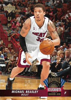 2008-09 Upper Deck Lineage - Rookie Standouts #RS-2 Michael Beasley Front