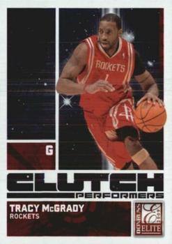 2009-10 Donruss Elite - Clutch Performers Red #12 Tracy McGrady Front