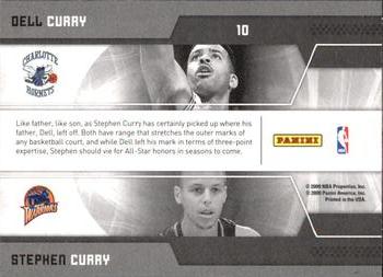 2009-10 Donruss Elite - Passing the Torch #10 Dell Curry / Stephen Curry Back