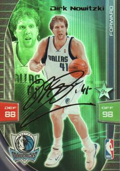 2009-10 Panini Adrenalyn XL - Extra Signature #NNO Dirk Nowitzki Front