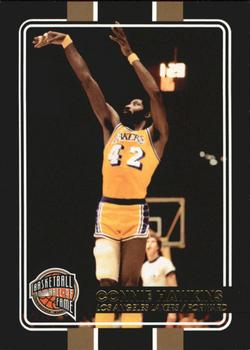 2010 Panini Hall of Fame - Black Border #35 Connie Hawkins Front