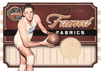2010 Panini Hall of Fame - Famed Fabrics #18 George Mikan Front