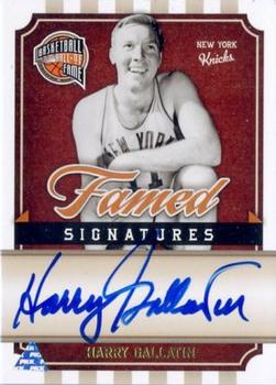 2010 Panini Hall of Fame - Famed Signatures #HG Harry Gallatin Front