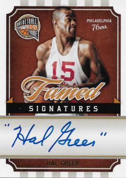 2010 Panini Hall of Fame - Famed Signatures #HG Hal Greer Front